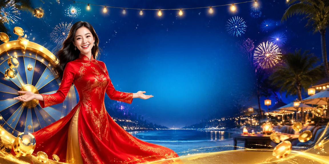 Bàn roulette cao cấp tại Phú Quốc với người chơi mặc áo dài truyền thống